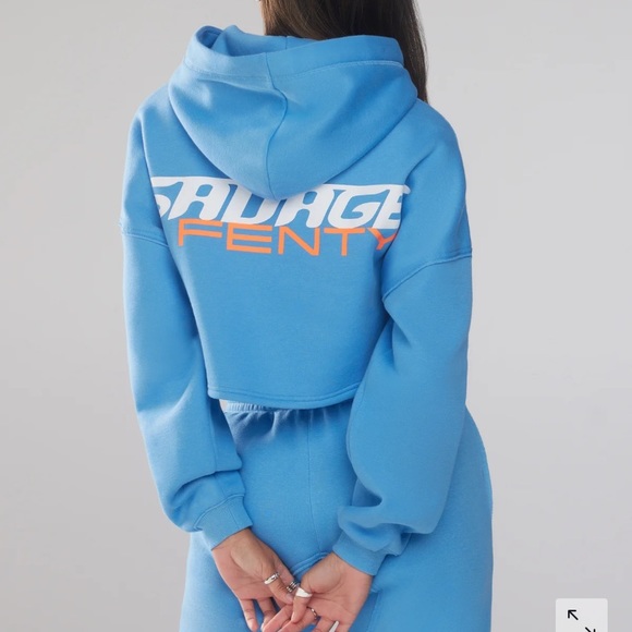Savage X Fenty Cropped Hoodie - Picture 2 of 5